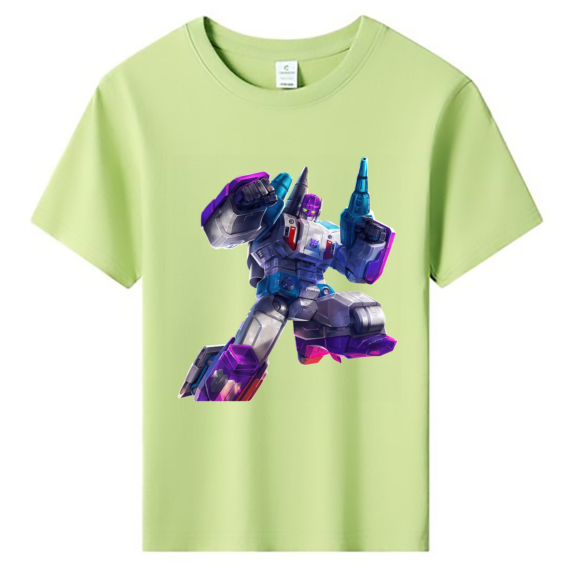 （画像用） Transformers トランスフォーマー 綿100％キッズTシャツ（フロントプリント）